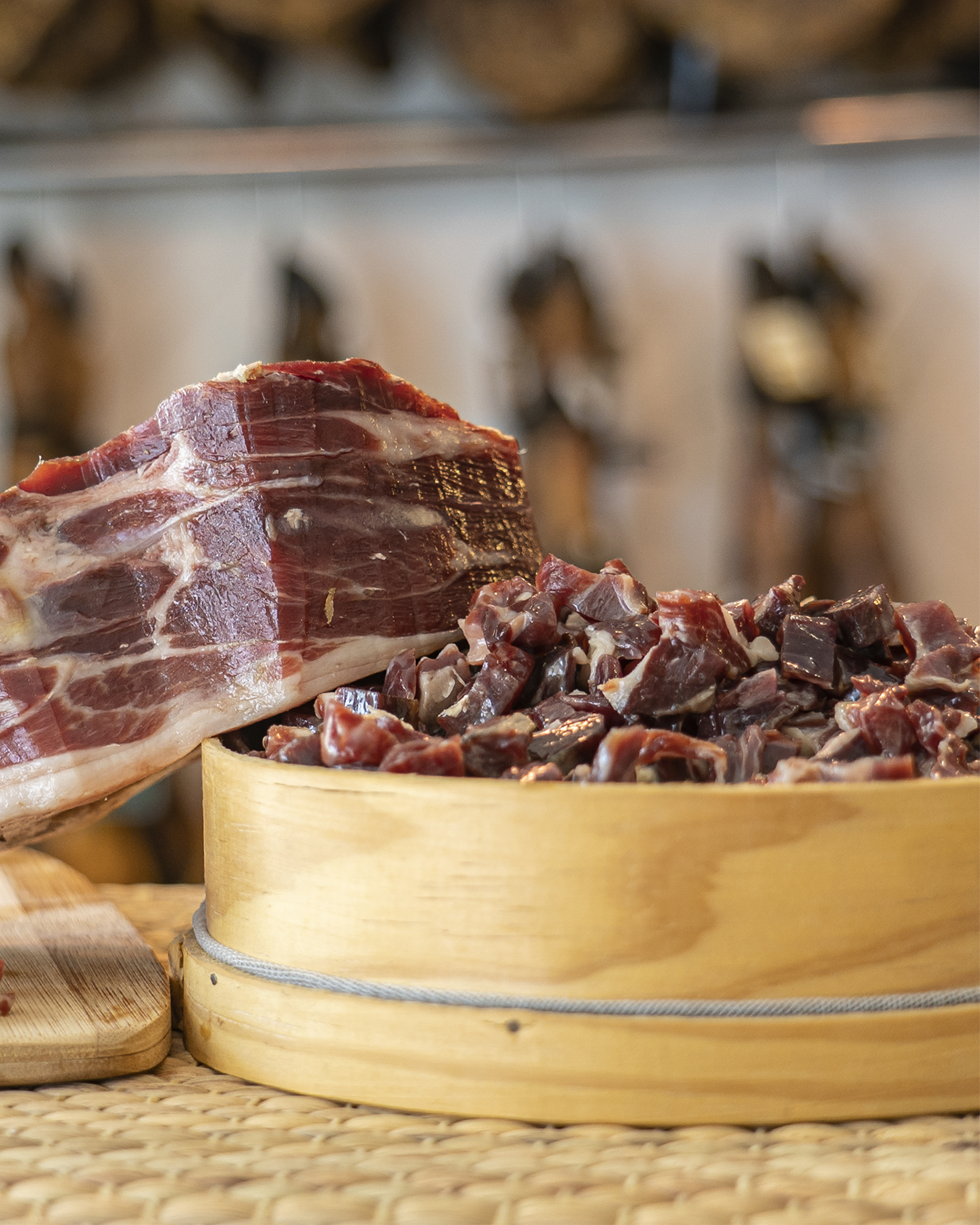 Taquitos de Jamón Ibérico de bellota 60grms