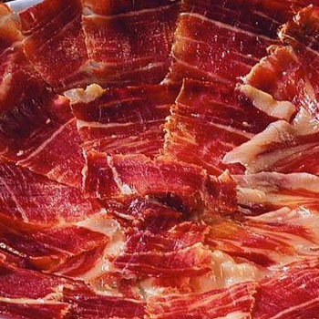 Jamón Ibérico de bellota 5J Sánchez Romero Carvajal Loncheado 100grms