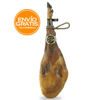Jamón Ibérico de bellota 5J Sánchez Romero Carvajal