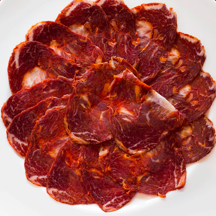 Morcón Ibérico de bellota Sánchez Romero Carvajal 100grms