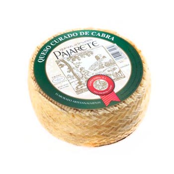 Queso Pajarete de cabra curado